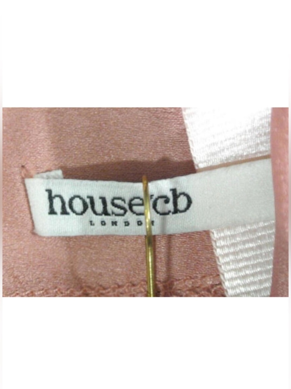 House of CB Toira Rose Draped Corset Mini Dress in Dusty Rose - Picture 6 of 8